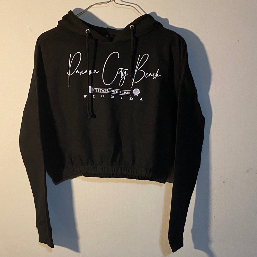 Black Panama City Beach Hoodie